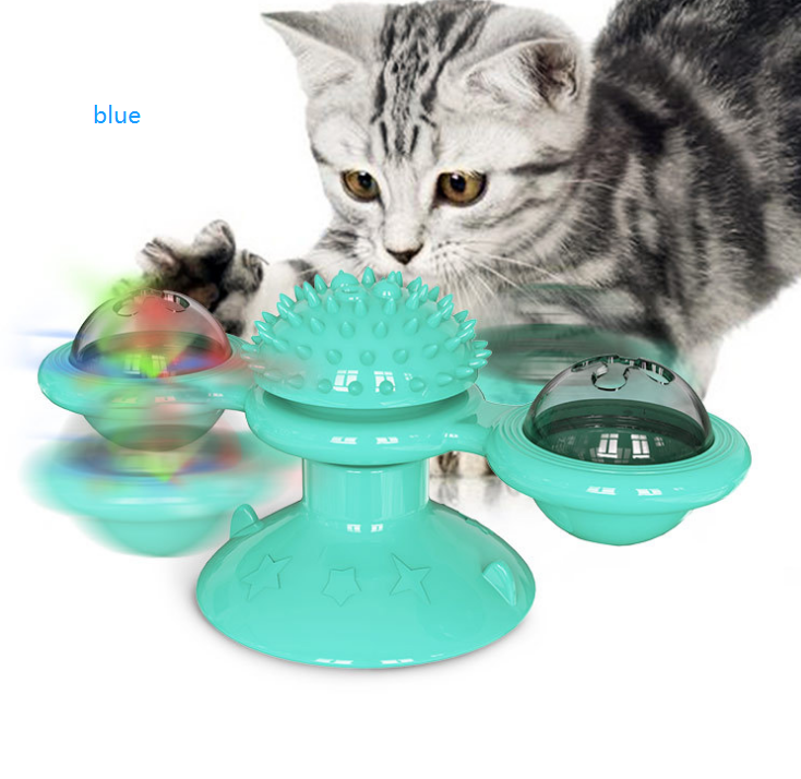 Katzen-Dreh-Windmühlen-Multifunktions-Spielzeug