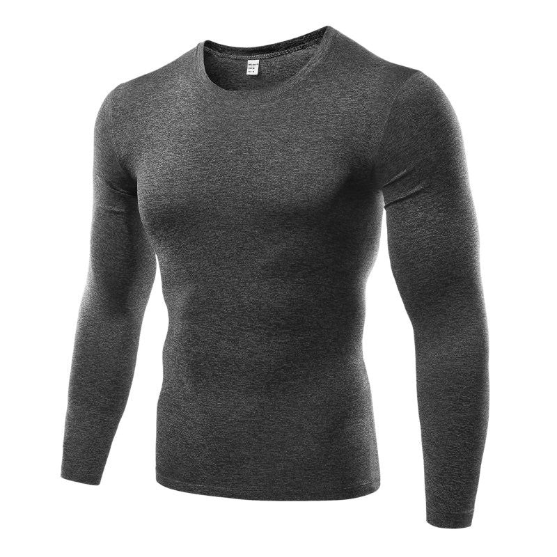 Langärmliges Kompressionsshirt für Männer