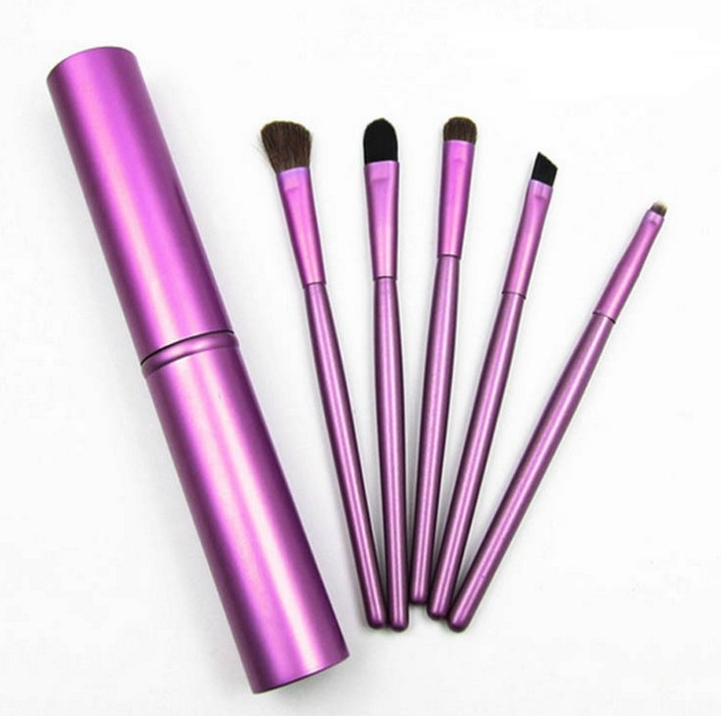 5 Stück Mini-Augen-Make-up-Pinsel für unterwegs