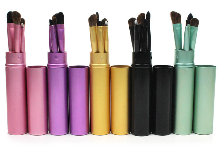 5 Stück Mini-Augen-Make-up-Pinsel für unterwegs