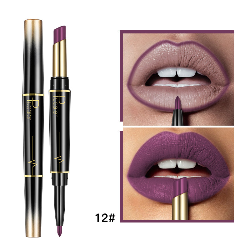 Doppelter Lippenstift-Lipliner
