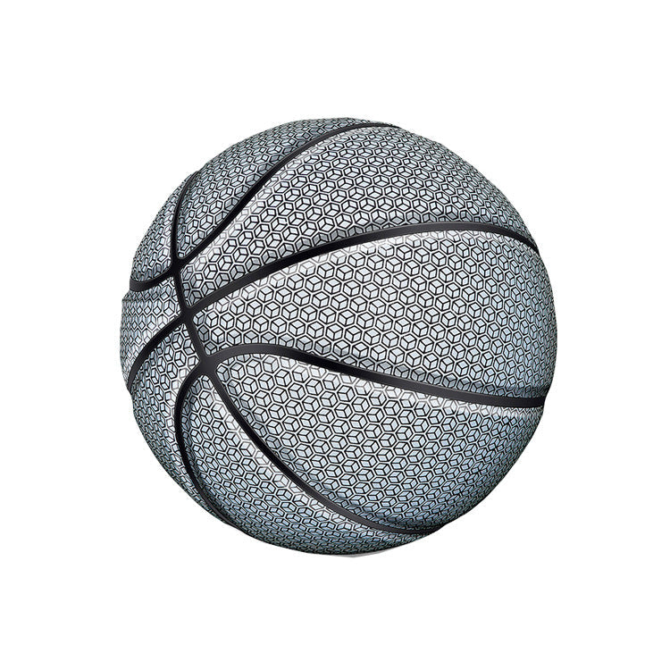 Basketball der im Dunkeln leuchtet