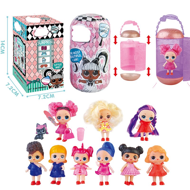 Kinder Puppe Capsula Baby Doll