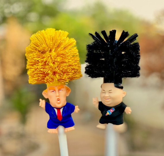 Donald Trump Toilettenbürste