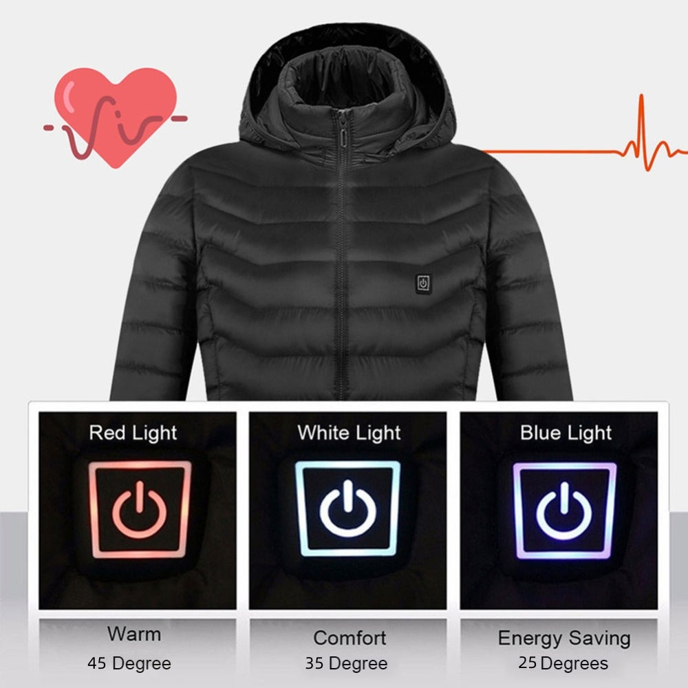 Beheizte Jacke mit USB-Anschluss - Elektrische Jacke