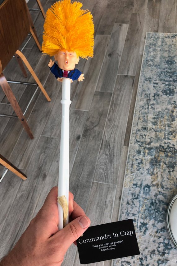 Donald Trump Toilettenbürste