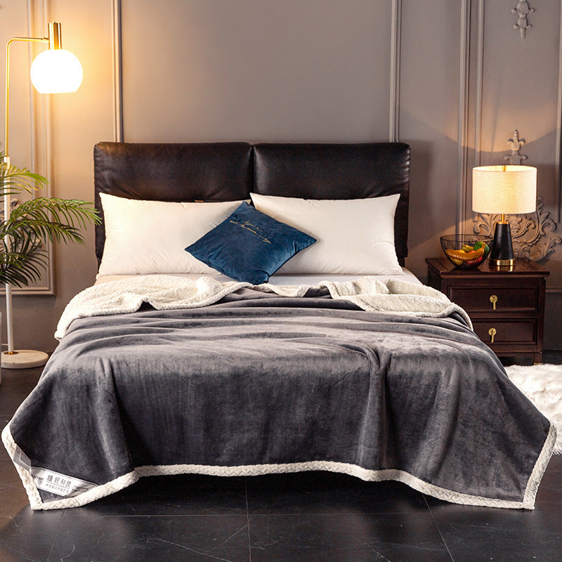 Doppelseitige Fleece decke - dicke Fleece Decke