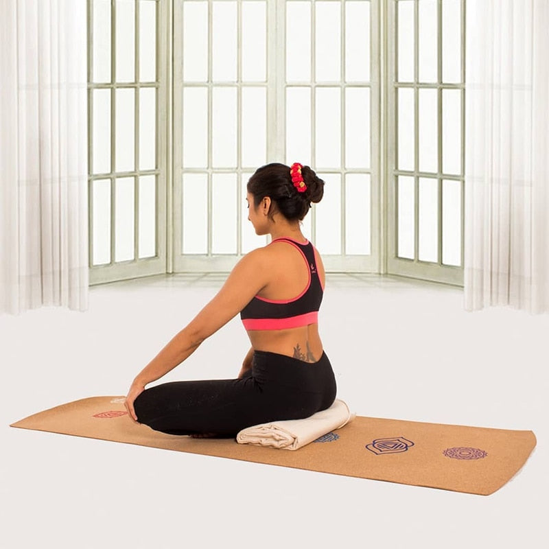 Kork-Yoga-Fitness Matte