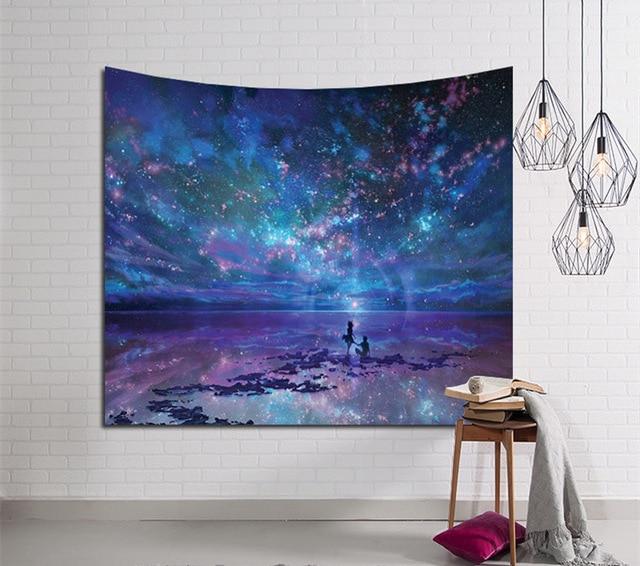 Star Guardian Indischer Mandala Wandteppich