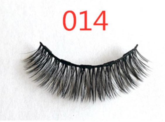 3 Paar falsche Wimpern mit Magneten