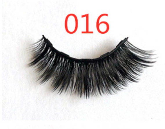3 Paar falsche Wimpern mit Magneten