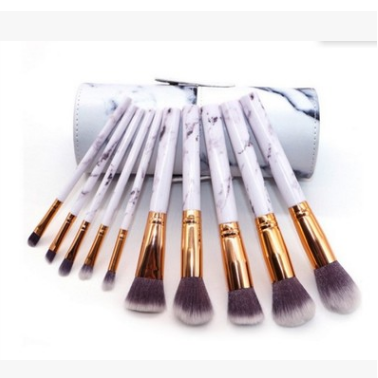 10 Marmor-Make-up-Pinselsets