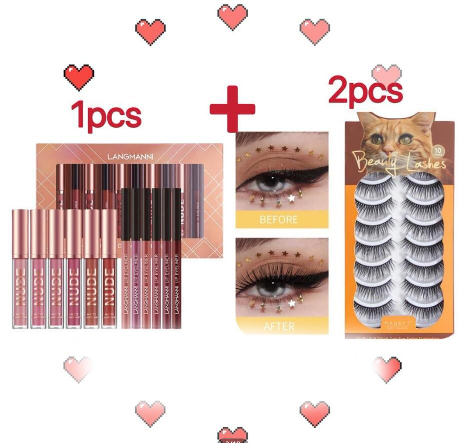 Lippenstift Make-up 12er-Set