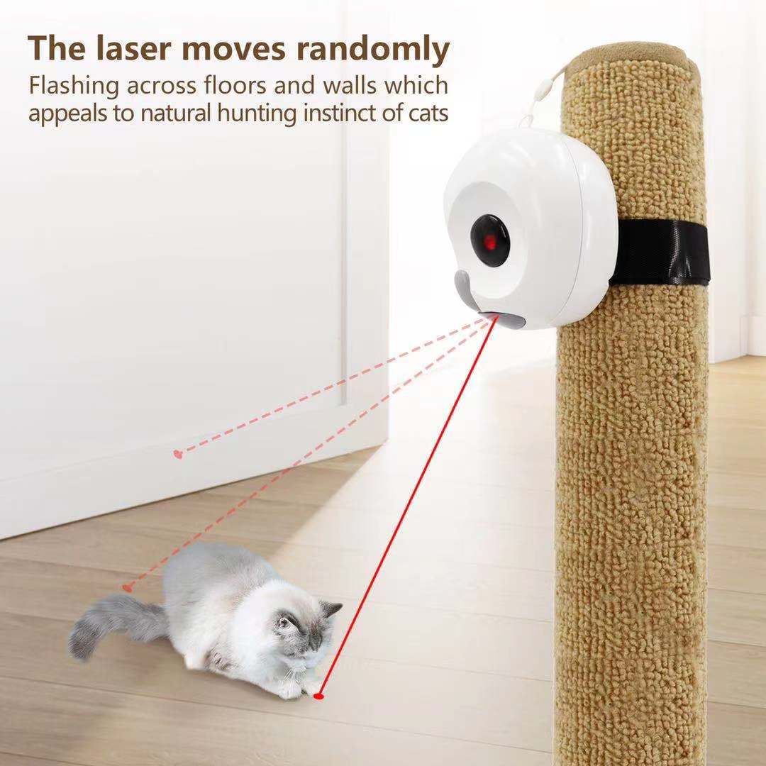 Automatisches 360-Grad-rotierendes Laser-Elektro-Katzenspielzeug
