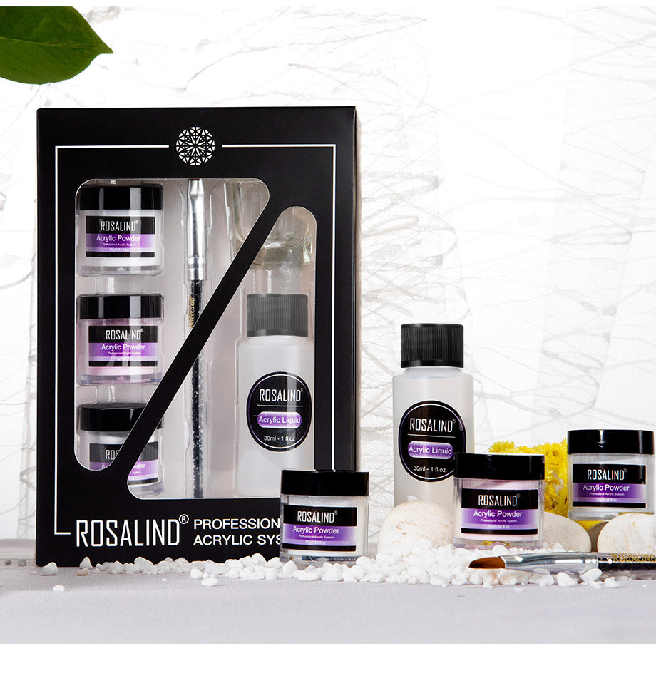 Nagelpuder Acryl-System-Set Professionell für Anfänger