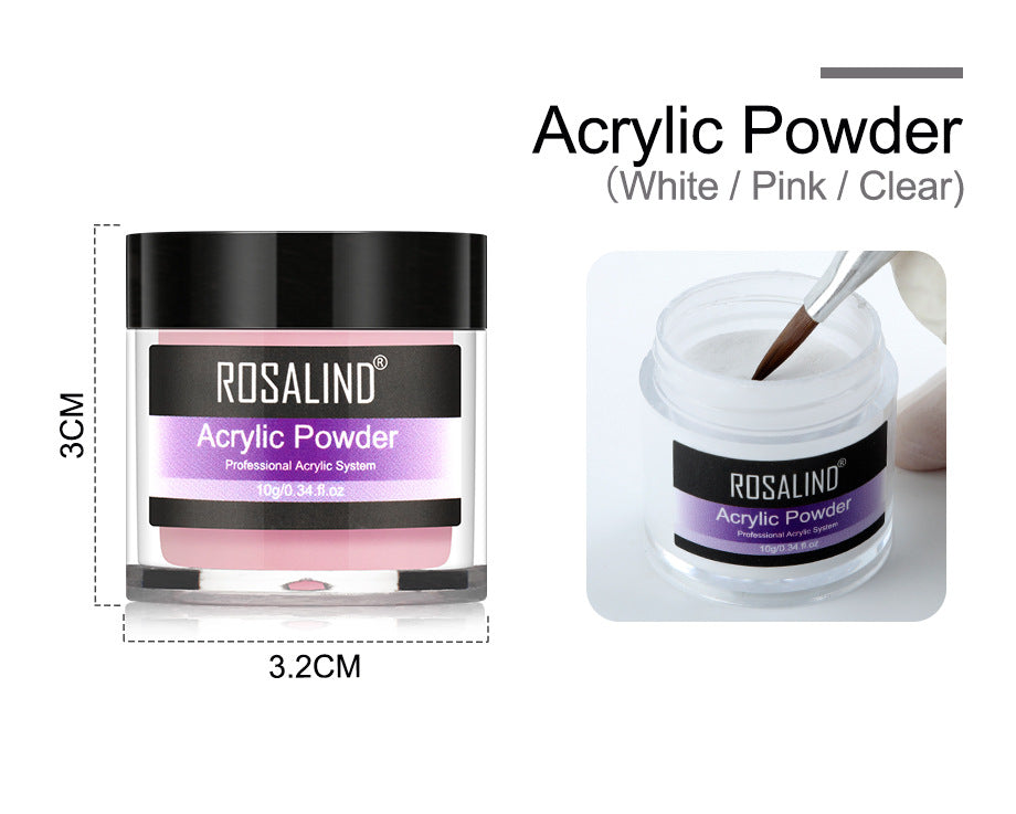 Nagelpuder Acryl-System-Set Professionell für Anfänger