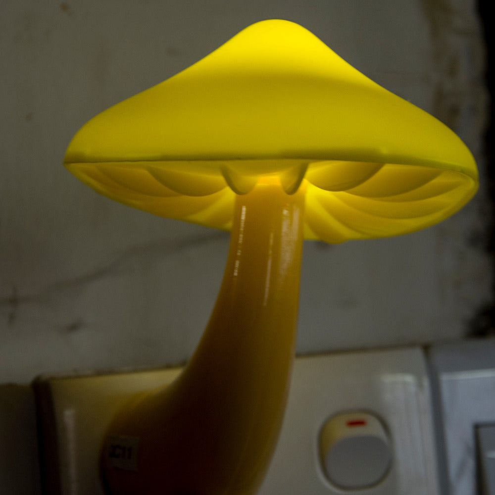 LED Nachtlicht Pilz Steckdosenlampe