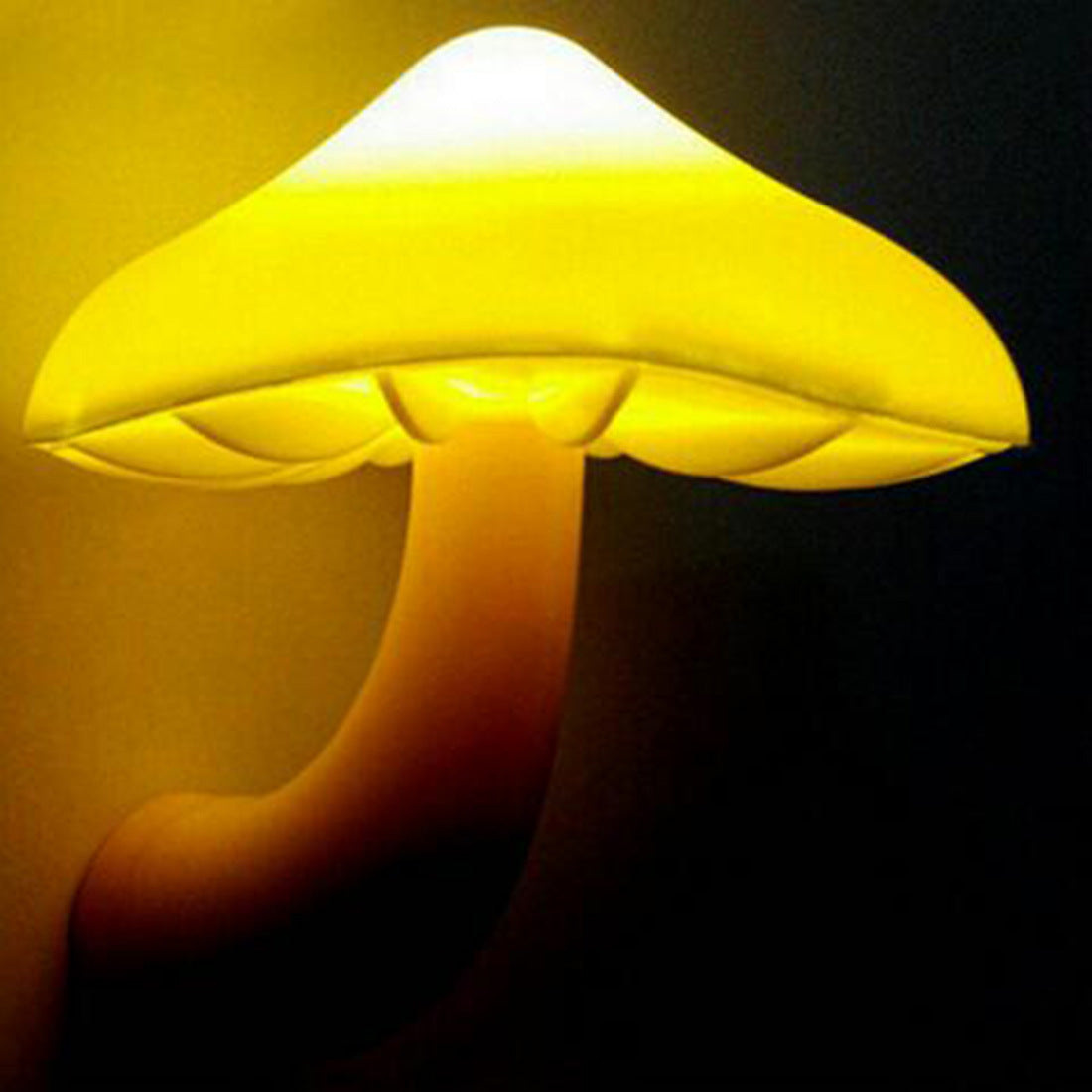 LED Nachtlicht Pilz Steckdosenlampe