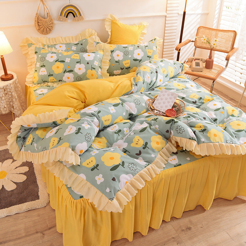Kinder Bettwäsche-Set Elegant und Romantisch
