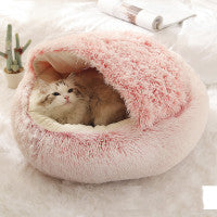 2-in-1 Hund- und Katzenbett