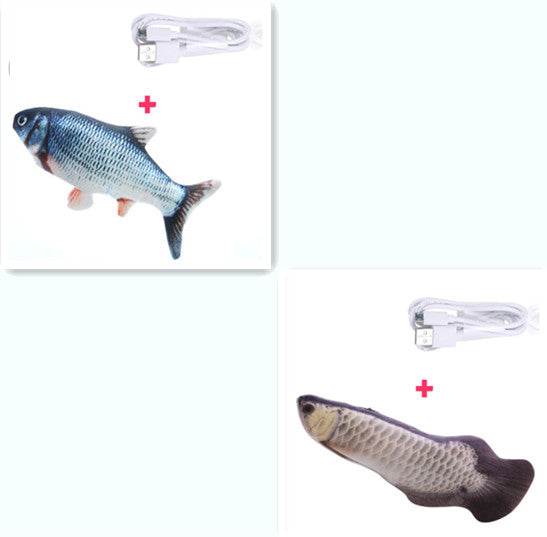Elektrischer lustiger Katzensimulation Fisch
