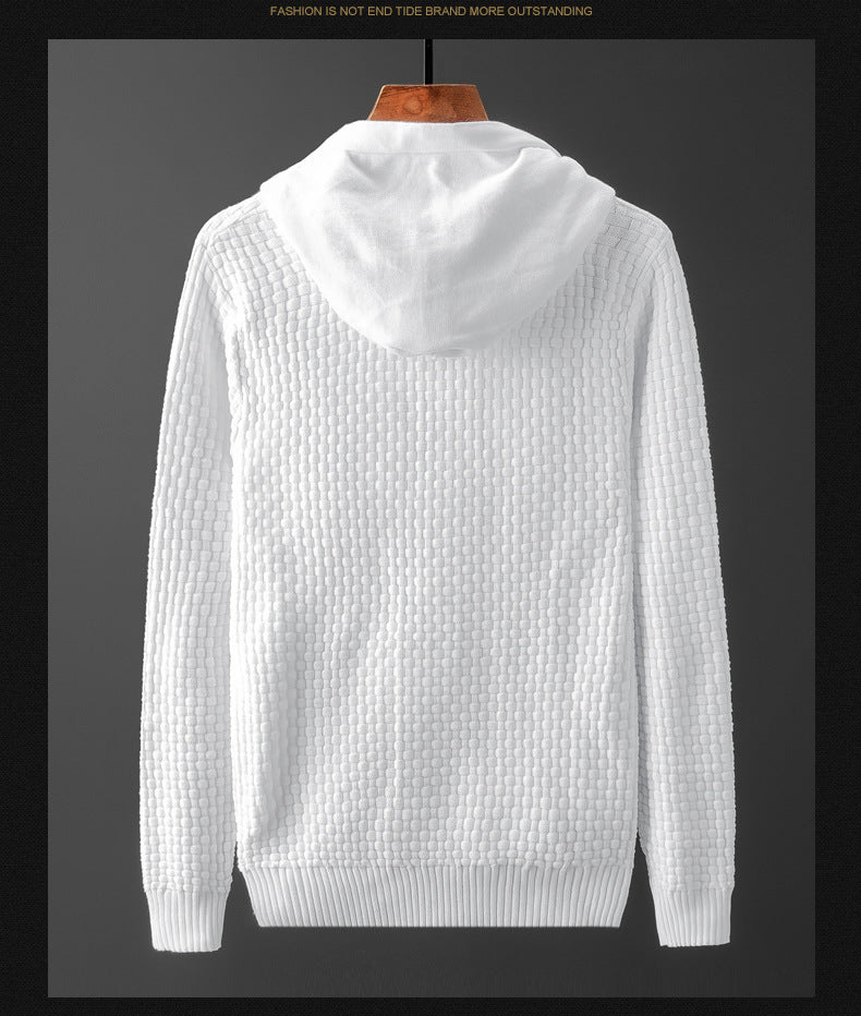 Herren-Pullover mit Kapuze