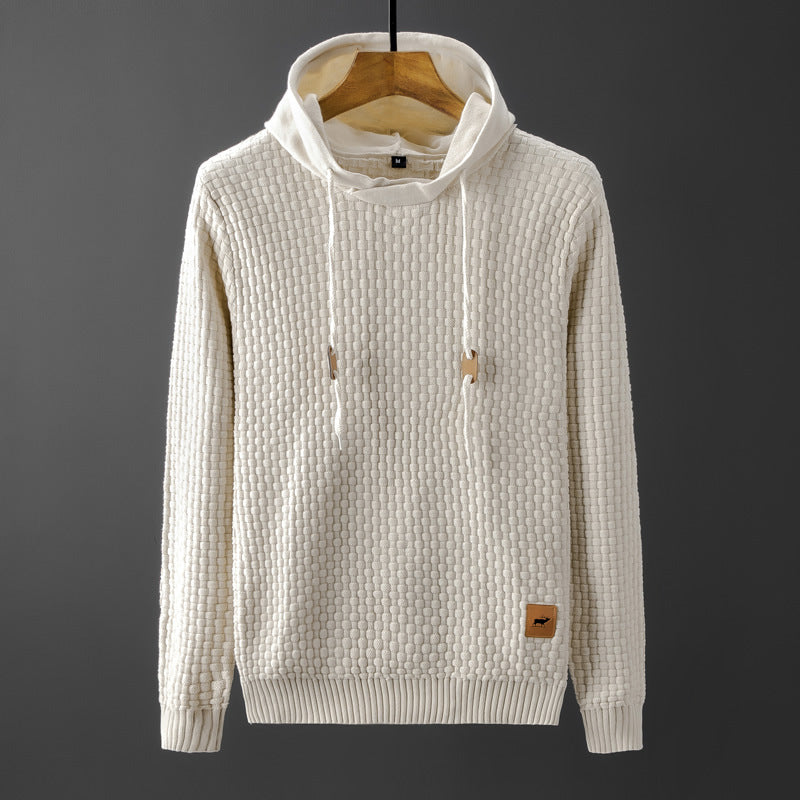 Herren-Pullover mit Kapuze