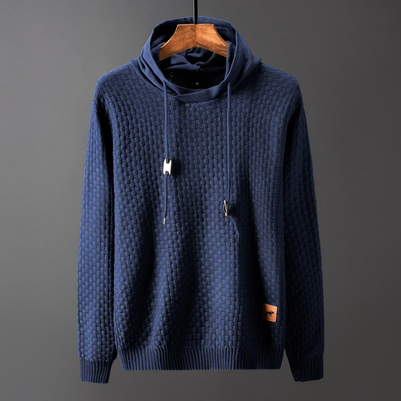 Herren-Pullover mit Kapuze