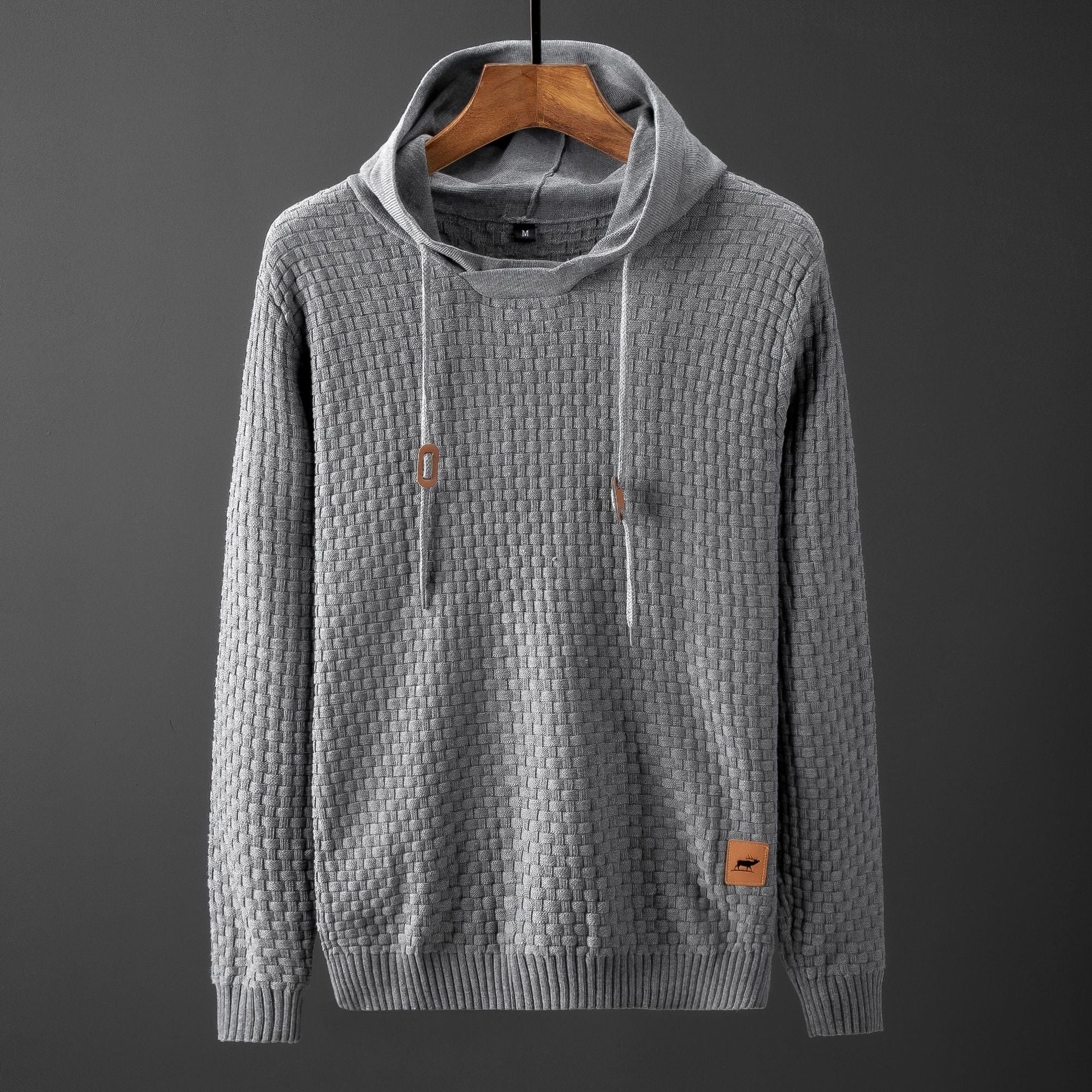 Herren-Pullover mit Kapuze