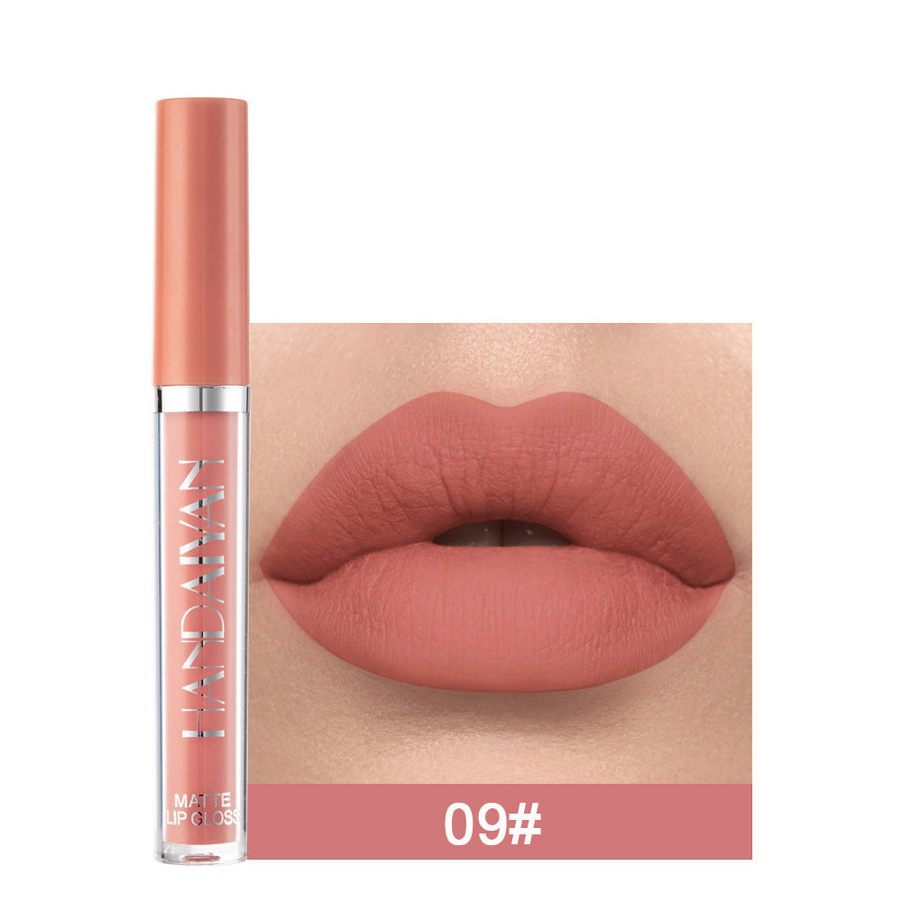 Matte Lipgloss ohne Anhaften
