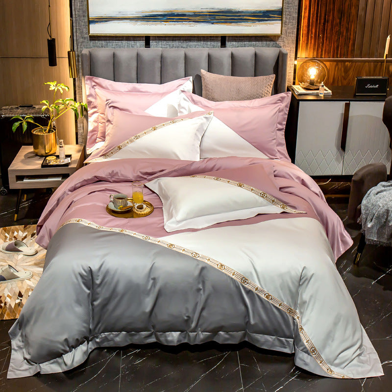 Bettwäsche Duvet-Cover aus Baumwolle für Doppelbetten