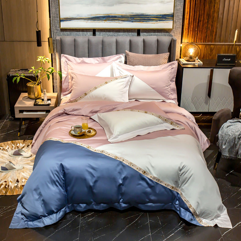 Bettwäsche Duvet-Cover aus Baumwolle für Doppelbetten