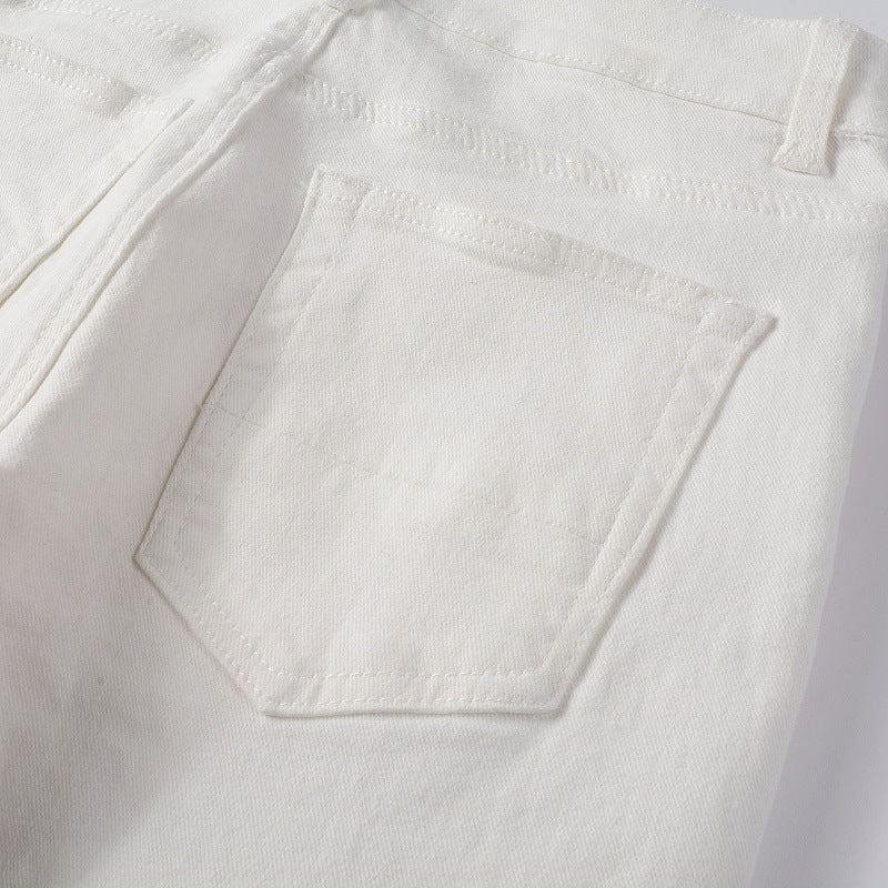 Damen High Street Zerrissene Stretch-Slim-Jeans