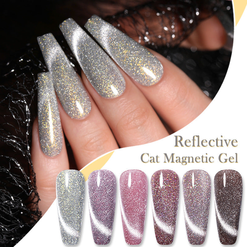 Extrem Glitzernde -Katzenaugen-Gel-Nagellack