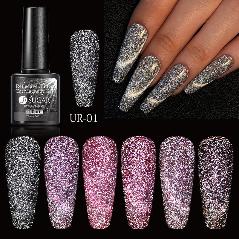 Extrem Glitzernde -Katzenaugen-Gel-Nagellack
