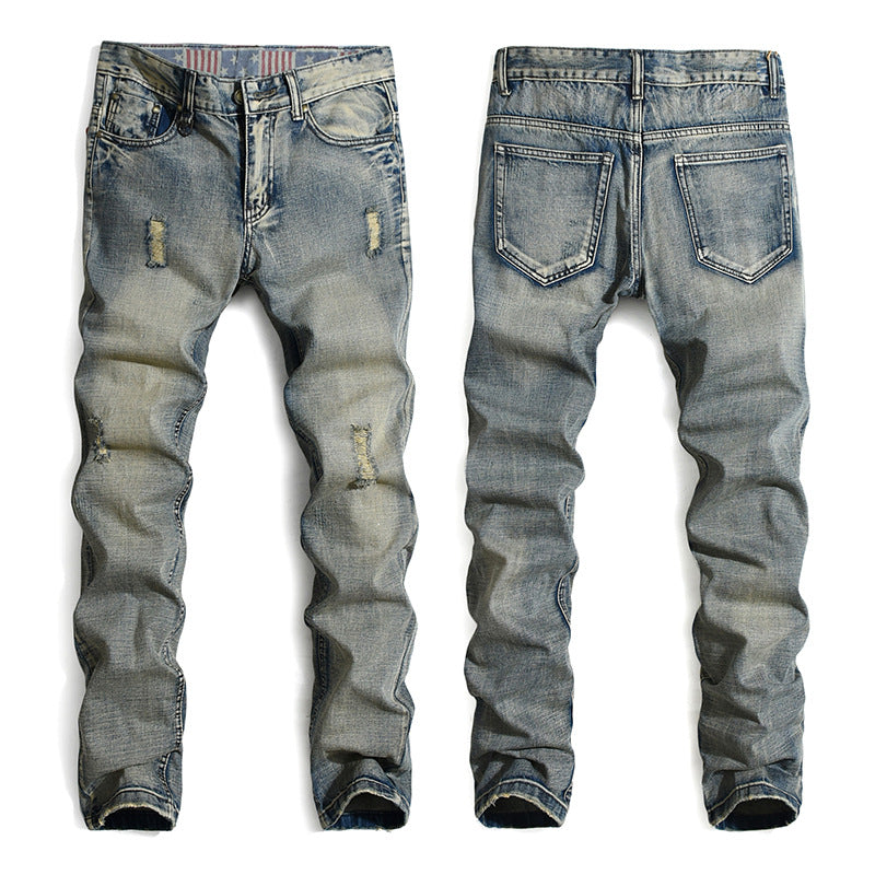 Modische zerrissene Jeans für Männer
