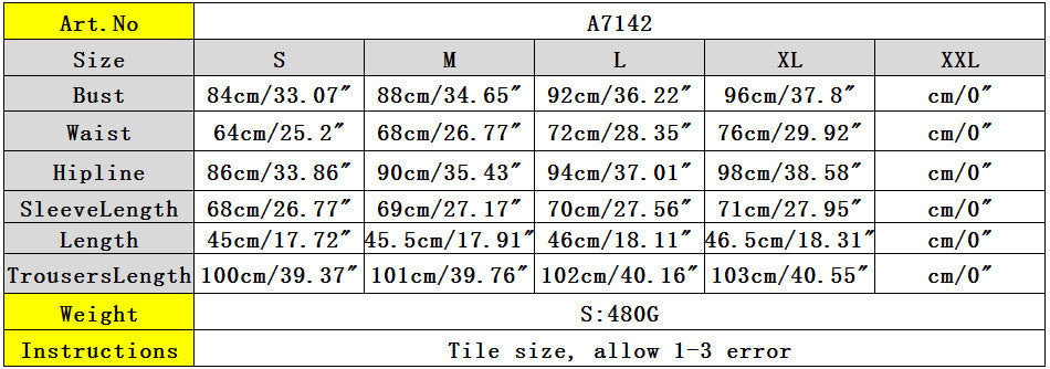 Temperamentes Zweiteiliges Damen Set