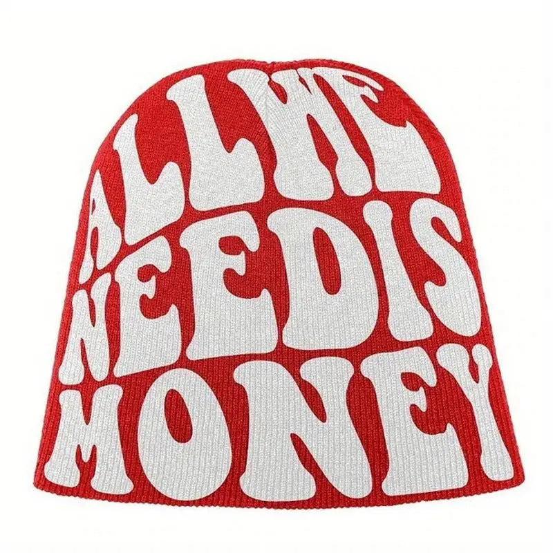 Buchstaben Beanie-Mütze