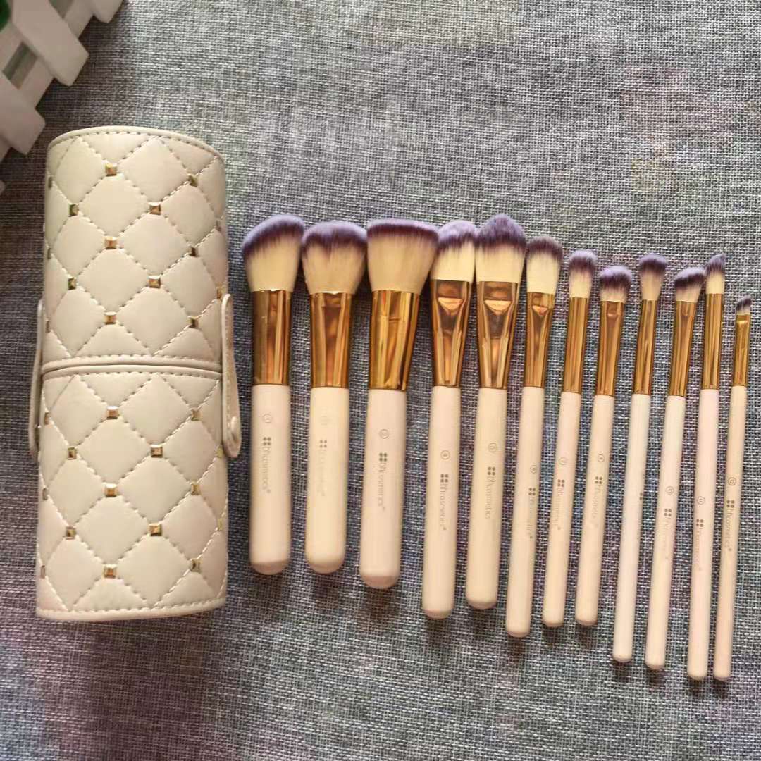 Make-up-Pinselset mit 12 Make-up-Pinseln