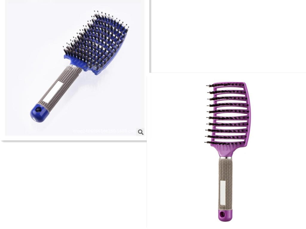 Massage und Anti-Knoten-Haarbürste