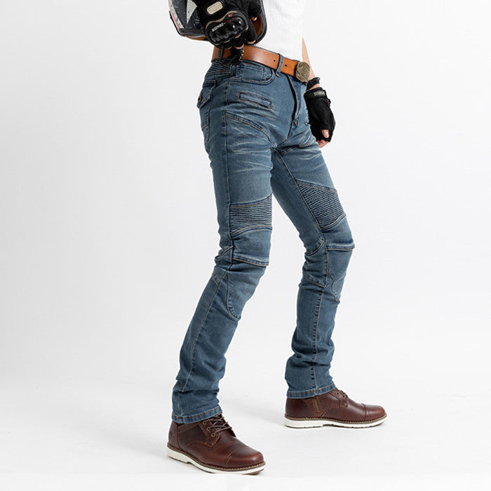 Jeans-Fahrradhose
