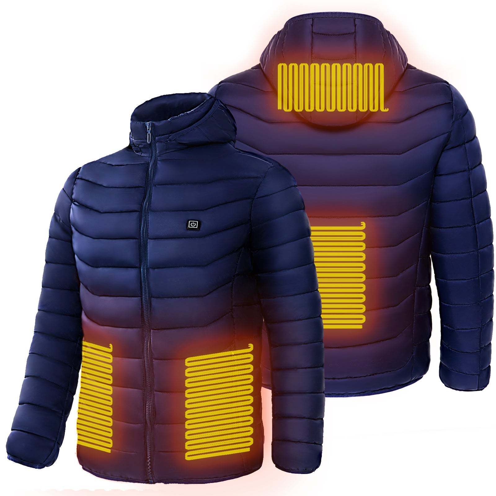 Beheizte Daunenjacke mit elektrischer Heizung Sky Sport Unisex