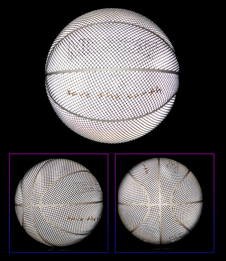 Leuchtender Luminöse Fluoreszent Basketball