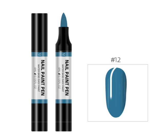 3D/24 Farben Nagellack-Malstift