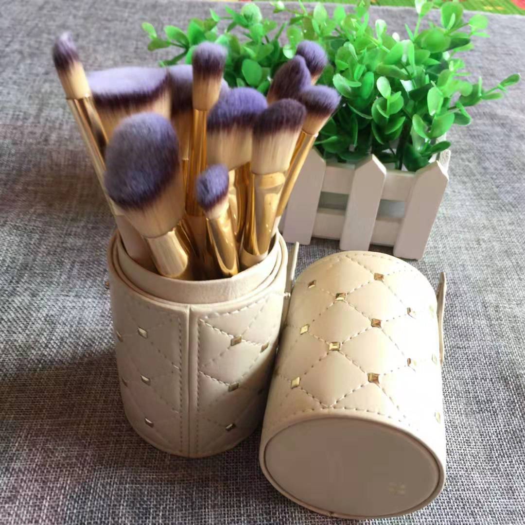 Make-up-Pinselset mit 12 Make-up-Pinseln