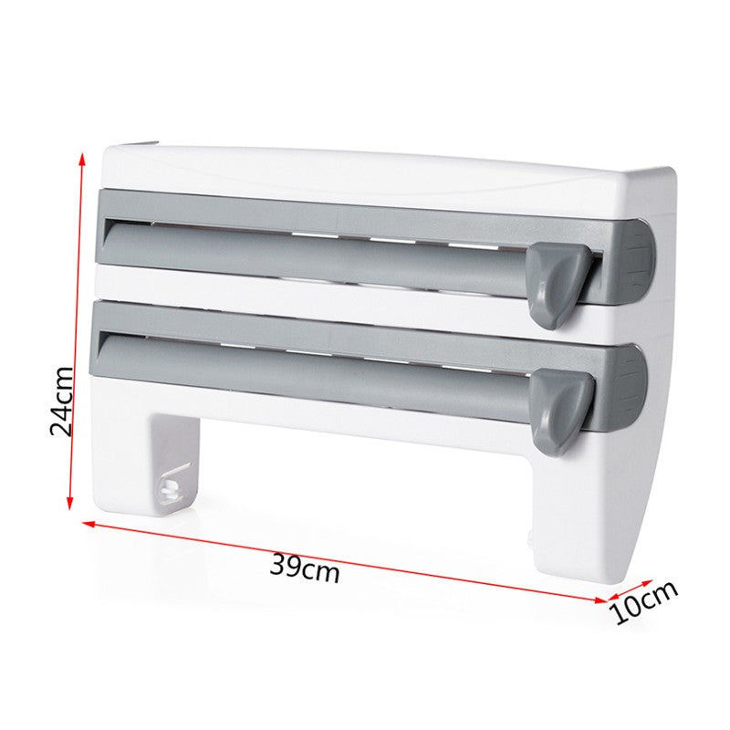 Ein 4-in-1 Küchenrollenhalter