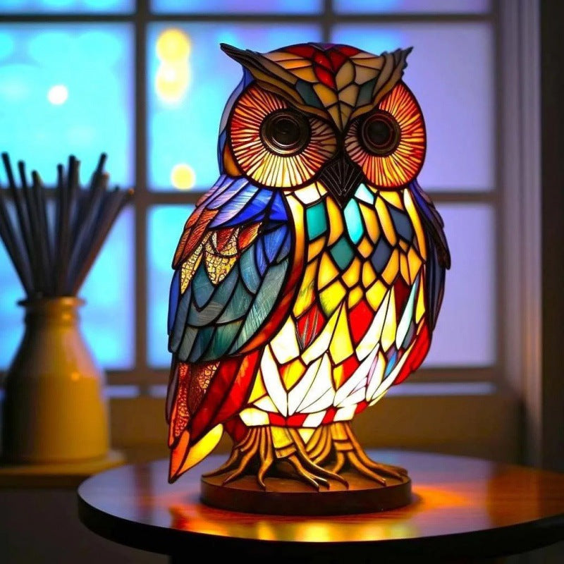 Bezaubernde Magische Deco Harz-Lampe