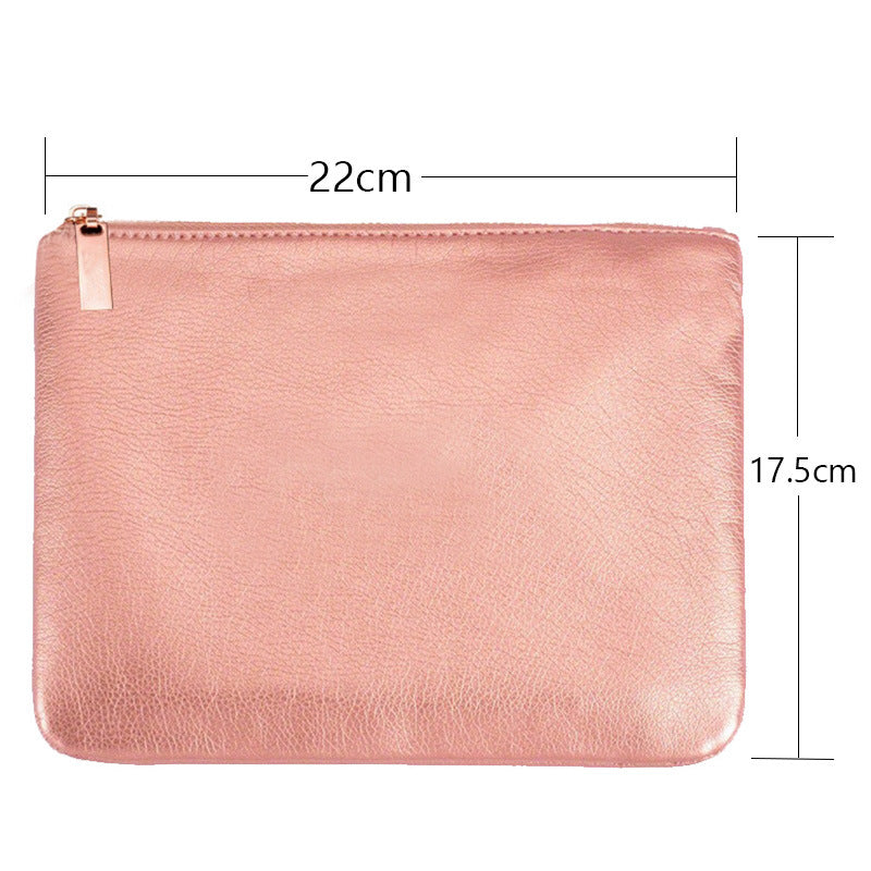 15 Make-up-Pinsel mit Tasche - Roségold-Make-up-Pinselset