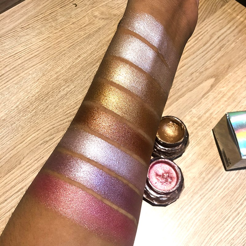 Lidschatten Glanz Festival-Make-up- Highlightet Bronzer