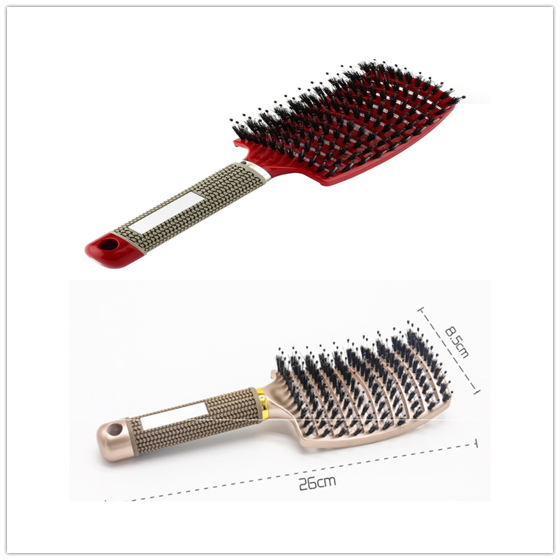 Massage und Anti-Knoten-Haarbürste